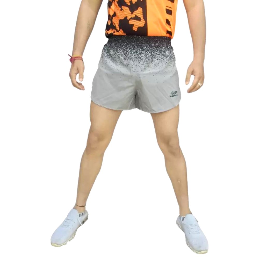 PLAYWAY Printed Multicolor Regular Fit Sports Shorts for Men