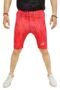 PLAYWAY Printed Red Regular Shorts for Men