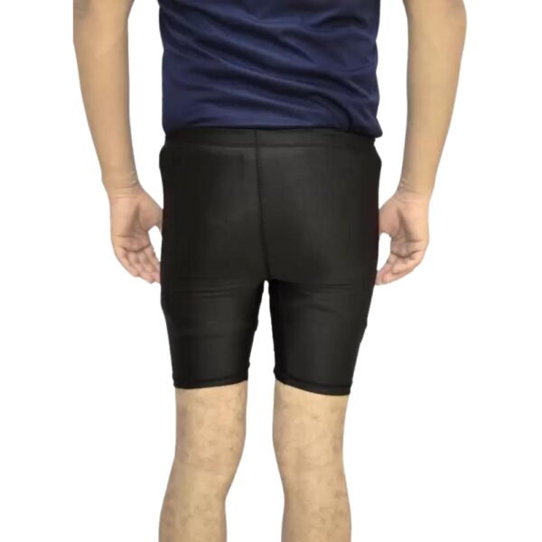 PLAYWAY Solid Black Tights for Men