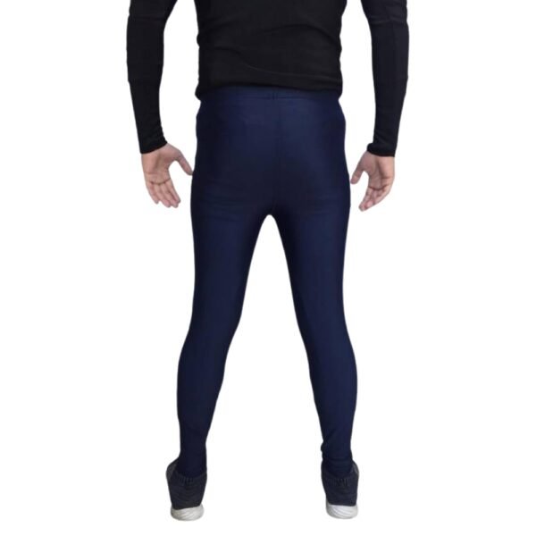 PLAYWAY Solid Blue Sports Tights for Men