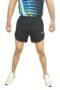 PLAYWAY Solid Dark grey Regular Fit Sports Shorts for Men