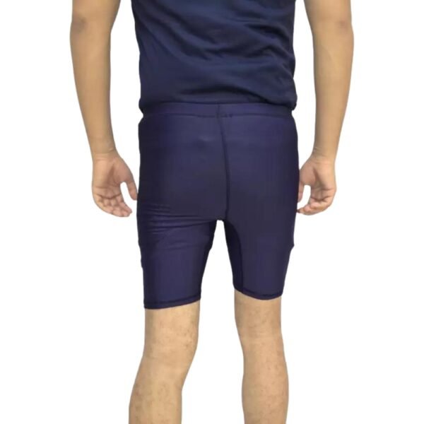 PLAYWAY Solid Navy Blue Tights for Men